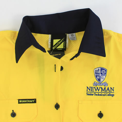 Newman Mens Hi Vis Trade Shirt